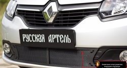 2 169 р. Защитная сетка в нижнюю часть бампера RA Renault Logan 2 дорестайлинг (2014-2018)  с доставкой в г. Майкоп. Увеличить фотографию 6