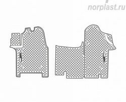 Комплект ковриков в салон Norplast Renault Master  FV,JV (2010-2018) фургон дорестайлинг, фургон 1-ый рестайлинг