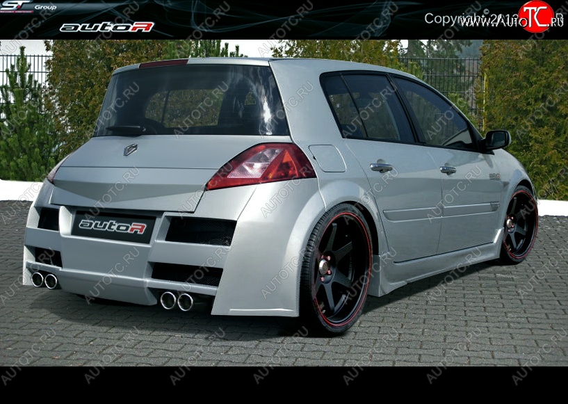 28 999 р. Задний бампер Auto-R Renault Megane седан  дорестайлинг (2002-2006)  с доставкой в г. Майкоп