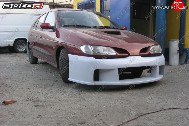 27 899 р. Передний бампер Auto-R Renault Megane LA седан дорестайлинг (1995-1999)  с доставкой в г. Майкоп