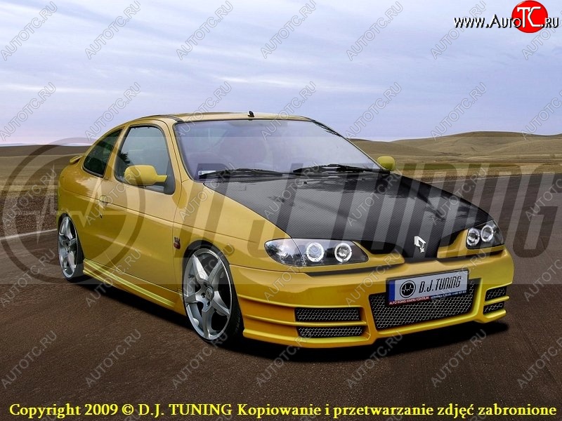 25 699 р. Передний бампер D.J. Renault Megane LA седан дорестайлинг (1995-1999)  с доставкой в г. Майкоп