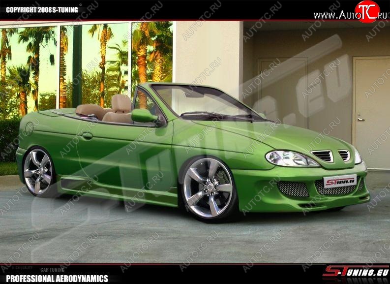 28 999 р. Передний бампер ST1 Renault Megane LA седан дорестайлинг (1995-1999)  с доставкой в г. Майкоп