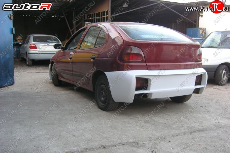27 899 р. Задний бампер Auto-R Renault Megane BA,LA хэтчбэк 5 дв. дорестайлинг (1995-1999)  с доставкой в г. Майкоп