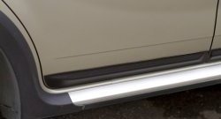 2 879 р. Молдинги дверей RA (узкие, комплект) Renault Sandero (BS) (2009-2014) (Поверхность шагрень)  с доставкой в г. Майкоп. Увеличить фотографию 4