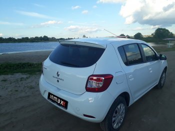 5 599 р. Спойлер INMAX Renault Sandero Stepway (B8) рестайлинг (2018-2022) (неокрашенный)  с доставкой в г. Майкоп. Увеличить фотографию 10