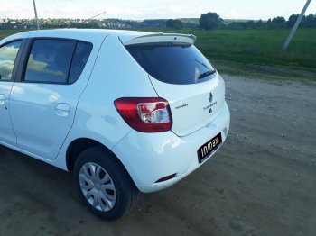 5 599 р. Спойлер INMAX Renault Sandero Stepway (B8) рестайлинг (2018-2022) (неокрашенный)  с доставкой в г. Майкоп. Увеличить фотографию 12