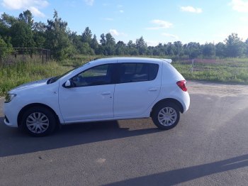 5 599 р. Спойлер INMAX Renault Sandero Stepway (B8) рестайлинг (2018-2022) (неокрашенный)  с доставкой в г. Майкоп. Увеличить фотографию 5