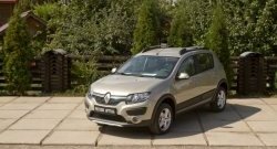 4 299 р. Молдинги дверей RA (комплект) Renault Sandero (B8) дорестайлинг (2014-2018) (Поверхность глянец (под окраску), Неокрашенные)  с доставкой в г. Майкоп. Увеличить фотографию 2