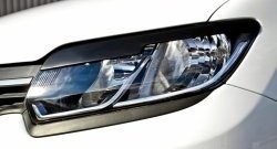 Реснички передних фар RA Renault Sandero  (B8) (2014-2018) дорестайлинг