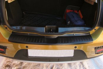 1 089 р. Накладка в проём багажника АртФорм Renault Sandero (B8) дорестайлинг (2014-2018)  с доставкой в г. Майкоп. Увеличить фотографию 3