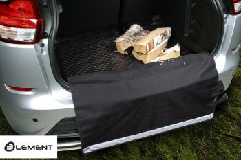 2 399 р. Коврик в багажник Element (с функцией защиты бампера Econom) Renault Sandero (B8) рестайлинг (2018-2025)  с доставкой в г. Майкоп. Увеличить фотографию 4