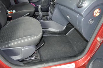 1 499 р. Тоннельные накладки на ковролин сало Kart RS Renault Sandero (B8) дорестайлинг (2014-2018)  с доставкой в г. Майкоп. Увеличить фотографию 5