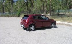 4 649 р. Спойлер Kart RS 2 Renault Sandero (BS) (2009-2014) (Неокрашенный)  с доставкой в г. Майкоп. Увеличить фотографию 2