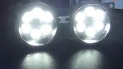 1 899 р. Разработка и создание уникальных дневных ходовых огней LED АвтоТК KIA Optima 2 MG седан (2005-2010) (4 LED/модуль, Цвет свечения: холодный белый, Выключение ДХО при габаритах, Взамен ПТФ)  с доставкой в г. Майкоп. Увеличить фотографию 10