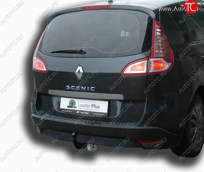 7 599 р. Фаркоп Лидер Плюс. Renault Scenic 3 (2009-2012) (Без электропакета)  с доставкой в г. Майкоп