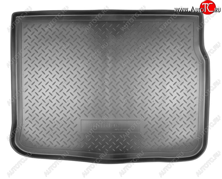 1 689 р. Коврик в багажник Norplast Renault Scenic 2 (2003-2009) (Черный)  с доставкой в г. Майкоп