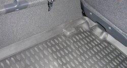 1 769 р. Коврик в багажник Element (полиуретан) Renault Scenic 2 (2003-2009) (Черный)  с доставкой в г. Майкоп. Увеличить фотографию 3