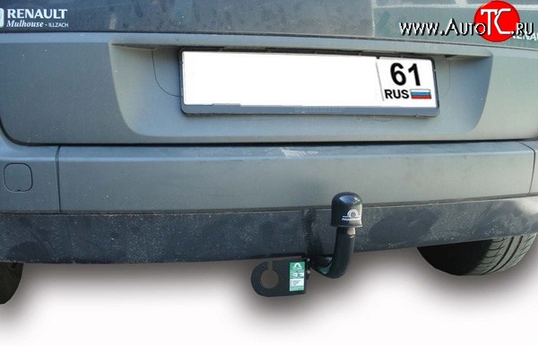 18 499 р. Фаркоп Лидер Плюс Renault Scenic 2 (2003-2009) (Без электропакета)  с доставкой в г. Майкоп