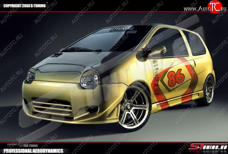 28 999 р. Передний бампер Monstr Renault Twingo 1 (1993-2007)  с доставкой в г. Майкоп