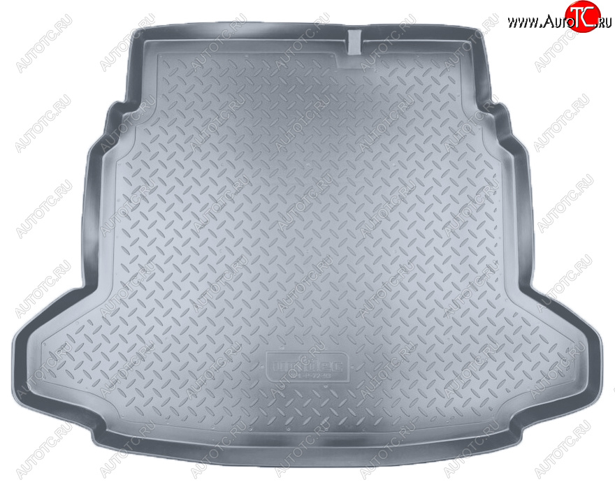 2 399 р. Коврик багажника Norplast Unidec  SAAB 9-3  YS3F (2003-2011) седан дорестайлинг, седан рестайлинг (Цвет: серый)  с доставкой в г. Майкоп