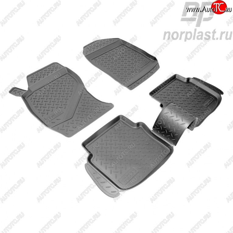2 799 р. Комплект ковриков в салон Norplast  SAAB 9-5  YS3E (2005-2009) седан 2-ой рестайлинг  с доставкой в г. Майкоп