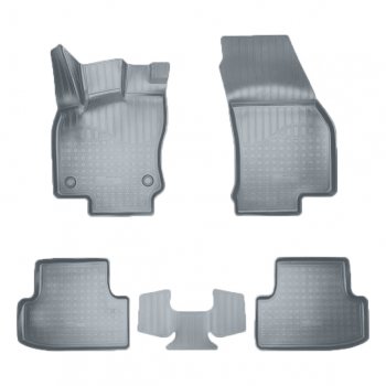 Коврики салона Norplast Seat Ateca  5FP (2016-2025) (Цвет: серый)