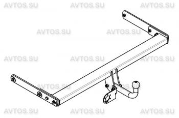 7 449 р. Фаркоп (условно-съемный шар) AvtoS Seat Ateca 5FP (2016-2025)  с доставкой в г. Майкоп. Увеличить фотографию 2