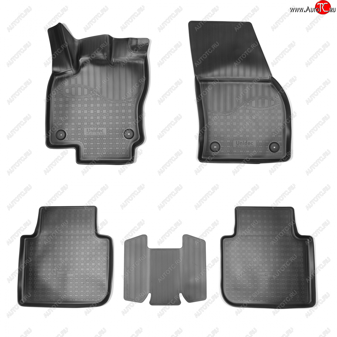 2 559 р. Коврики салона Norplast Unidec Seat Tarraco KN2 (2018-2025) (черные)  с доставкой в г. Майкоп