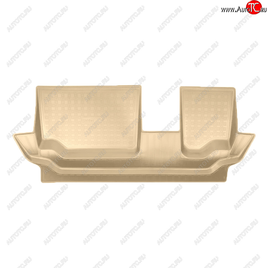 1 339 р. Коврики салона Norplast Unidec (3 ряд)  Seat Tarraco  KN2 (2018-2025) (Цвет: бежевый)  с доставкой в г. Майкоп