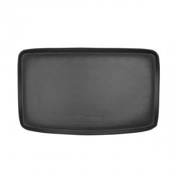 Коврик багажника Norplast Unidec (7 мест разложенный 3-й ряд) Seat Alhambra  7N (2010-2020) дорестайлинг, рестайлинг (черный)
