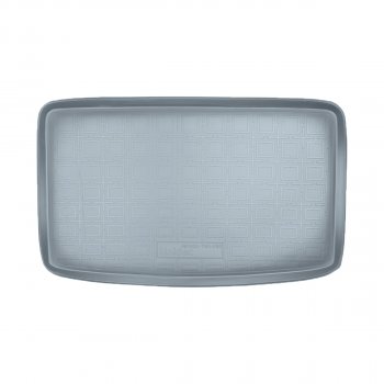 Коврик багажника Norplast Unidec (7 мест разложенный 3-й ряд) Seat Alhambra  7N (2010-2020) дорестайлинг, рестайлинг (серый)