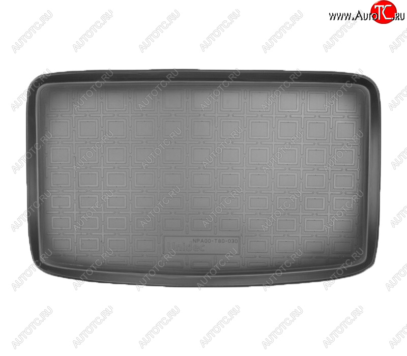 1 029 р. Коврик в багажник Norplast Unidec  Seat Alhambra  7N (2010-2020) дорестайлинг, рестайлинг (Цвет: черный)  с доставкой в г. Майкоп