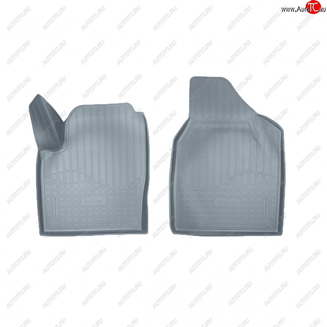 3 089 р. Коврики салона Norplast Unidec  Seat Alhambra  7M (1996-2010) дорестайлинг, рестайлинг (серый)  с доставкой в г. Майкоп