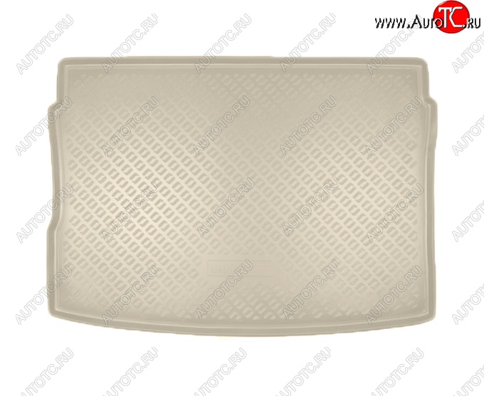 2 079 р. Коврик в багажник Norplast (на верхнюю полку)  Seat Arona (2017-2025) (Бежевый)  с доставкой в г. Майкоп