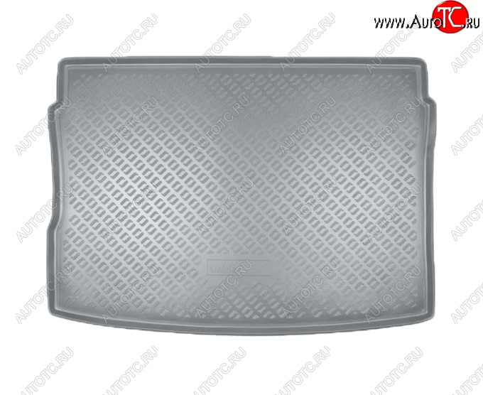 2 079 р. Коврик в багажник Norplast (на верхнюю полку)  Seat Arona (2017-2025) (Серый)  с доставкой в г. Майкоп