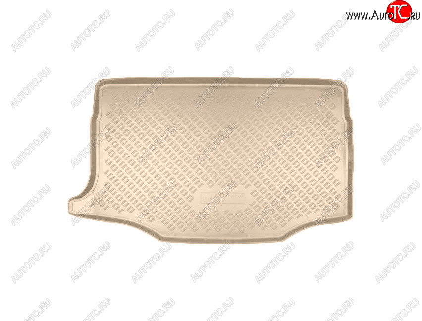 1 899 р. Коврик багажника Norplast (на нижнюю полку V2)  Seat Arona (2017-2025) (Цвет: бежевый)  с доставкой в г. Майкоп