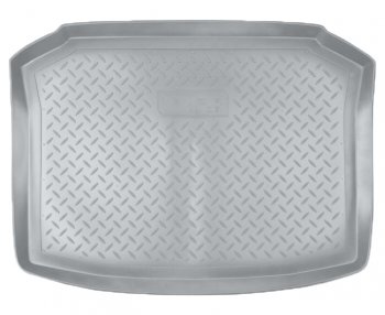 Коврик в багажник Norplast Seat Ibiza  6L хэтчбэк 3 дв. (2002-2006) дорестайлинг (Серый)