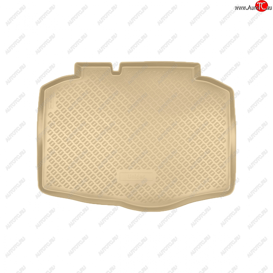 2 079 р. Коврик багажника Norplast Unidec  Seat Ibiza  KJ хэтчбэк 5 дв. (2017-2021) дорестайлинг (бежевый)  с доставкой в г. Майкоп