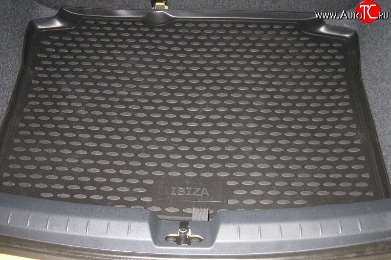 1 299 р. Коврик в багажник Element (полиуретан) Seat Ibiza 6J,6P хэтчбэк 5 дв.  рестайлинг (2012-2016)  с доставкой в г. Майкоп