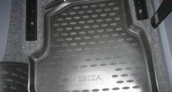 2 499 р. Коврики в салон Element 4 шт. (полиуретан) Seat Ibiza 6J хэтчбэк 5 дв. доресталийнг (2008-2012)  с доставкой в г. Майкоп. Увеличить фотографию 4