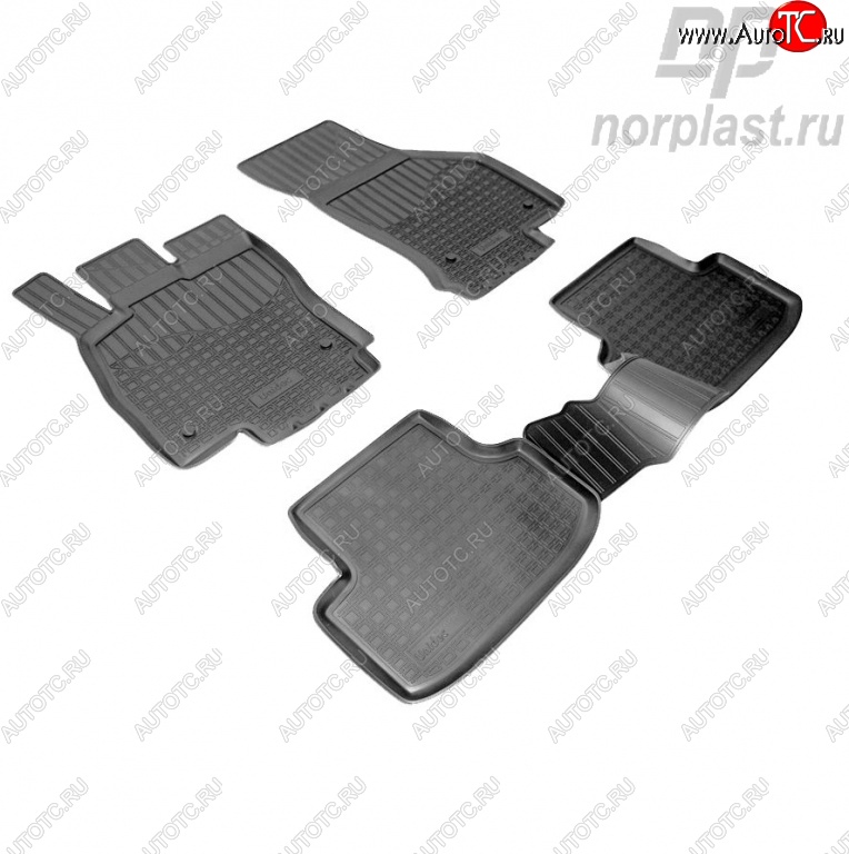 2 249 р. Комплект ковриков в салон Norplast  Seat Leon ( 5F хэтчбэк 5 дв.,  5F) (2012-2016) универсал  с доставкой в г. Майкоп