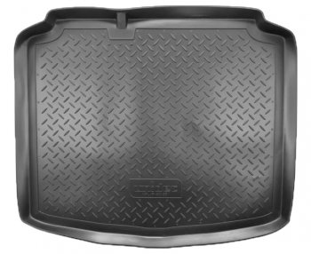 Коврик в багажник Norplast Seat Leon  1P хэтчбэк 5 дв. (2005-2009) дорестайлинг (Черный)