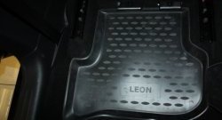 3 399 р. Коврики в салон Element 4 шт. (полиуретан) Seat Leon 1P хэтчбэк 5 дв. дорестайлинг (2005-2009)  с доставкой в г. Майкоп. Увеличить фотографию 3