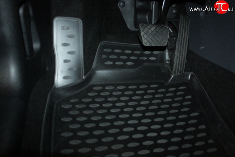 3 399 р. Коврики в салон Element 4 шт. (полиуретан) Seat Leon 1P хэтчбэк 5 дв. дорестайлинг (2005-2009)  с доставкой в г. Майкоп