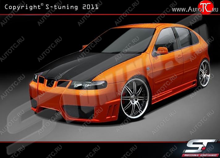 28 999 р. Передний бампер Golardo Seat Toledo седан (1998-2005)  с доставкой в г. Майкоп