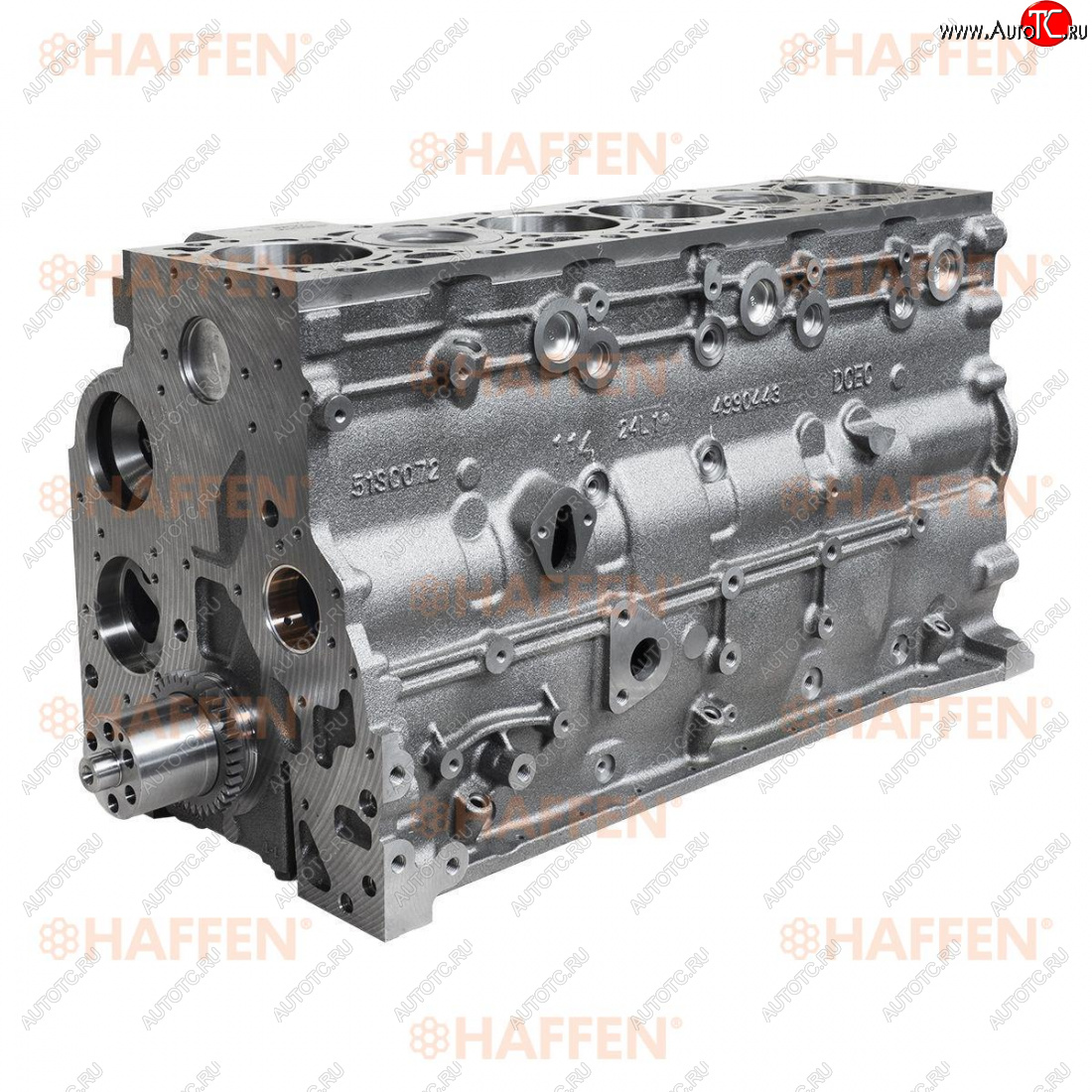 268 999 р. Блок цилиндров в сборе SHORT BLOCK 6ISBe (Евро 3) HAFFEN ПАЗ 3204 дорестайлинг (2006-2011)  с доставкой в г. Майкоп