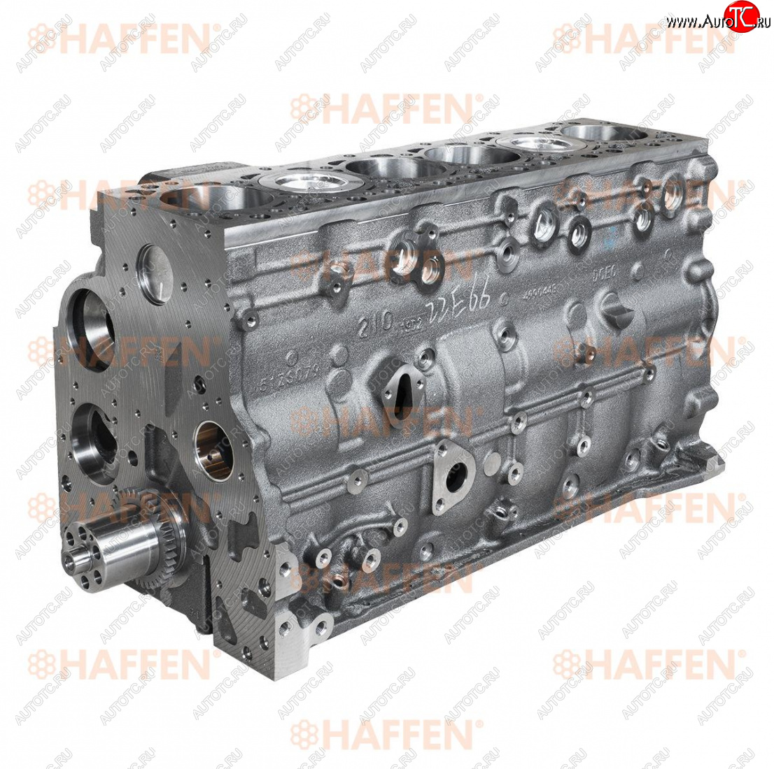 268 999 р. Блок цилиндров в сборе SHORT BLOCK 6ISBe (Евро 4, 5) HAFFEN ПАЗ 3204 дорестайлинг (2006-2011)  с доставкой в г. Майкоп