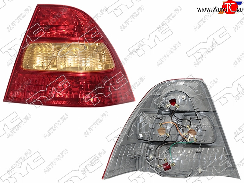 5 349 р. Правый фонарь задний TYC Toyota Corolla E120 седан дорестайлинг (2000-2004)  с доставкой в г. Майкоп