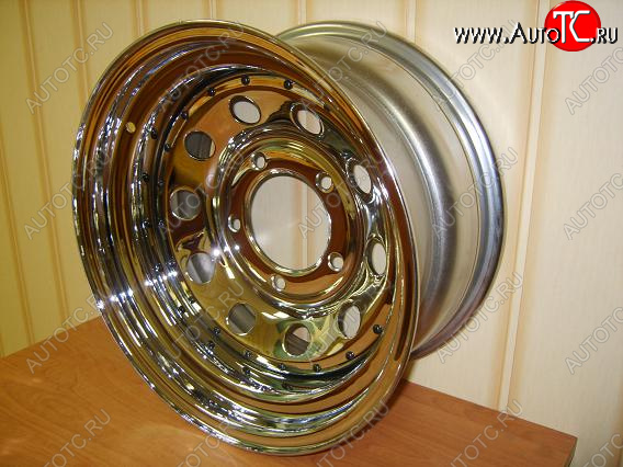 7 299 р. Диск усиленный JEEP стальной хромированный 5х114,3 10хR15 d84 ET-50 OFF-ROAD Wheels 1510-51484ch-50  с доставкой в г. Майкоп