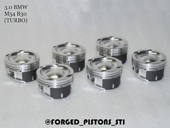 29 399 р. Поршни (3,0l M54B30 ТУРБО (CR=8,2) кольца 1,5/1,5/2,0) СТИ BMW 7 серия E65,E66, E67, E68 дорестайлинг, седан (2001-2005) (диаметр поршня: 84.00 мм)  с доставкой в г. Майкоп. Увеличить фотографию 4